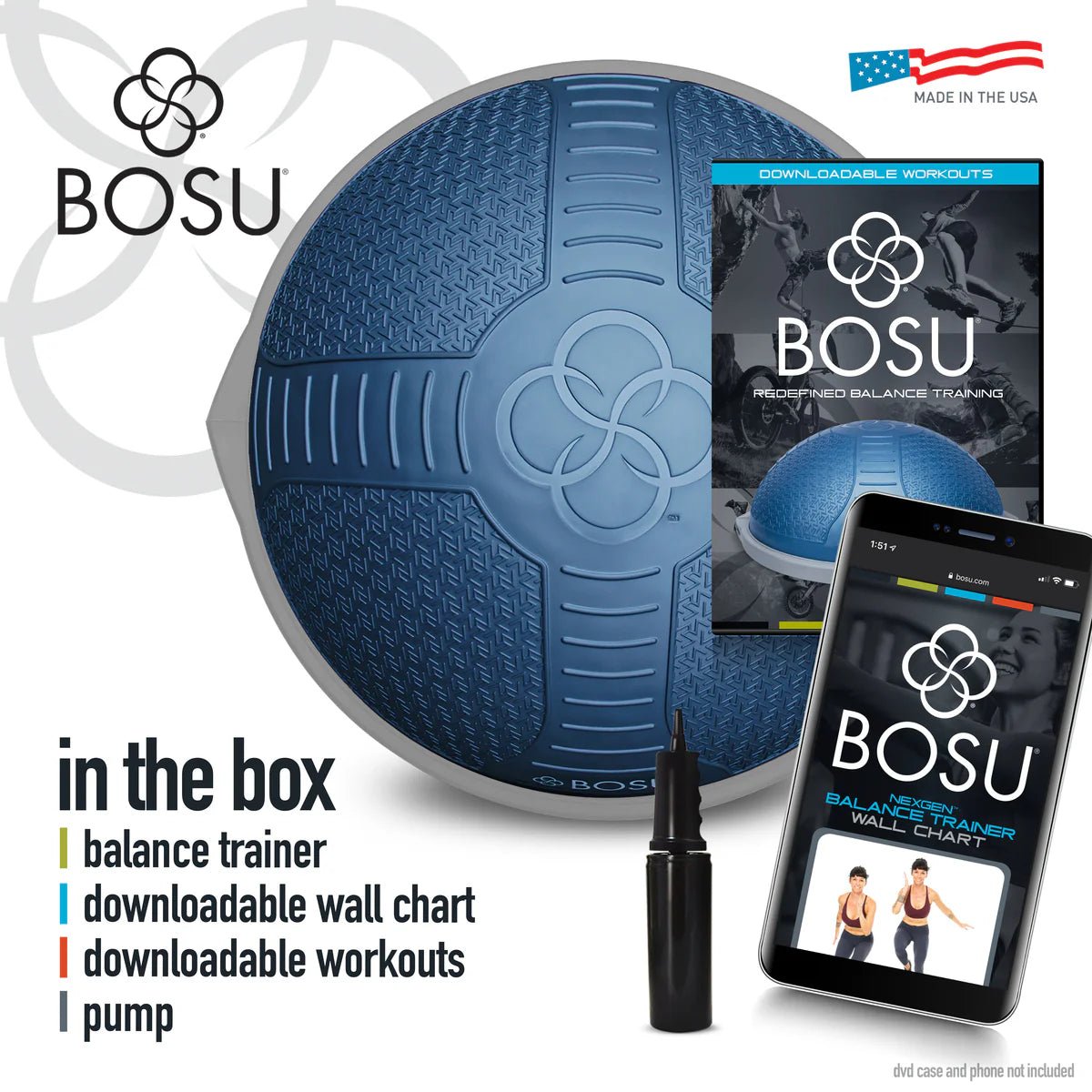 Bosu NexGen Pro Balance Trainer__XLR8 Fitness
