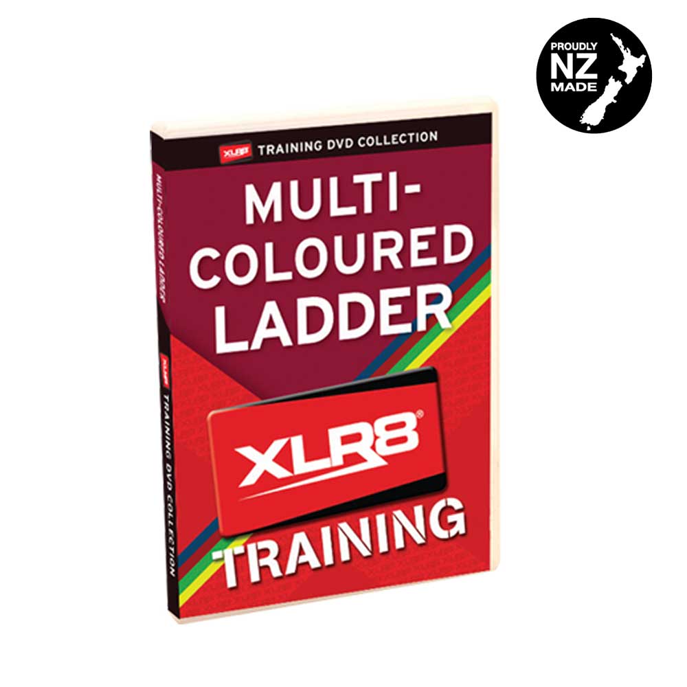 XLR8 Multi - Coloured Fastfoot Ladder_ XLR8 Fitness