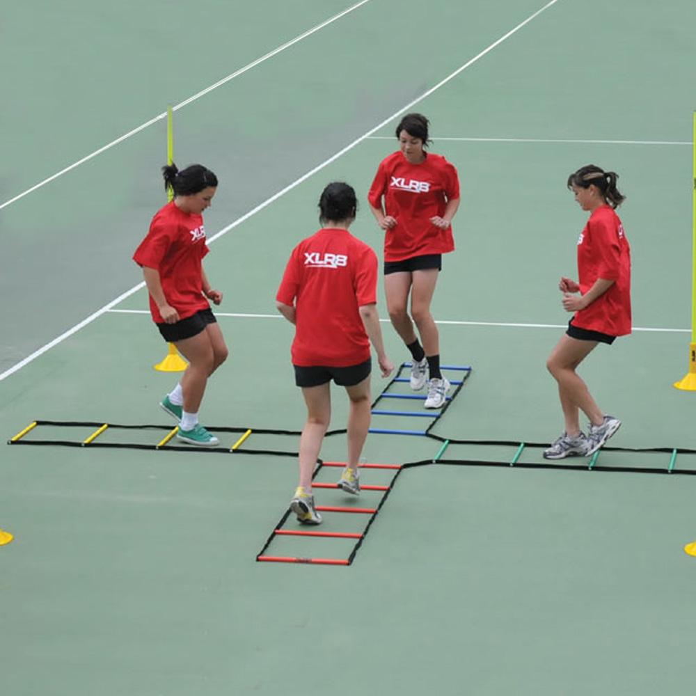 XLR8 Multi - Coloured Fastfoot Ladder_ XLR8 Fitness