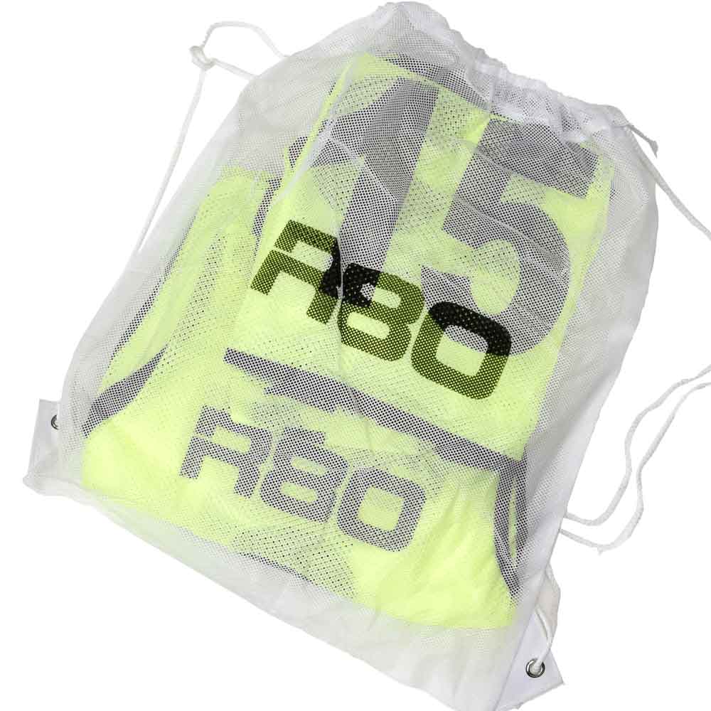 1 - 25 Numbered Training Bib Sets_SmallRed_XLR8 Fitness