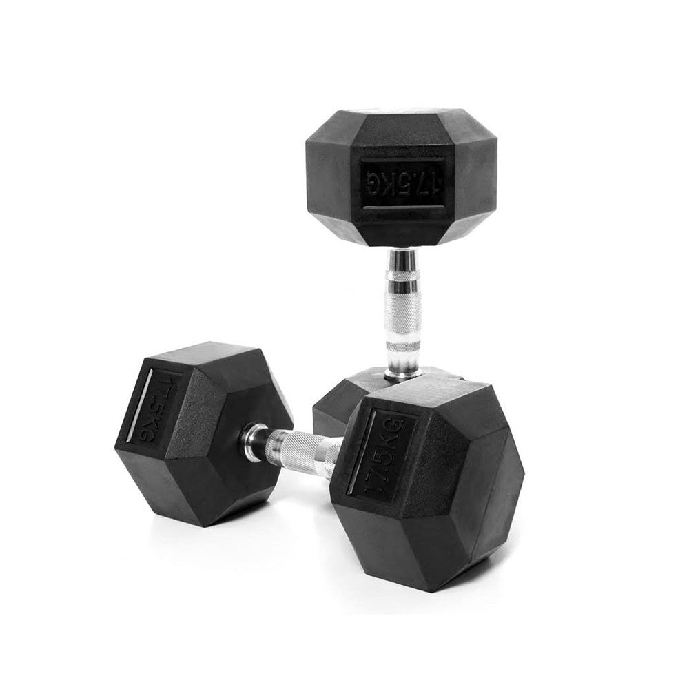 XLR8 Hex Rubber Dumbbell