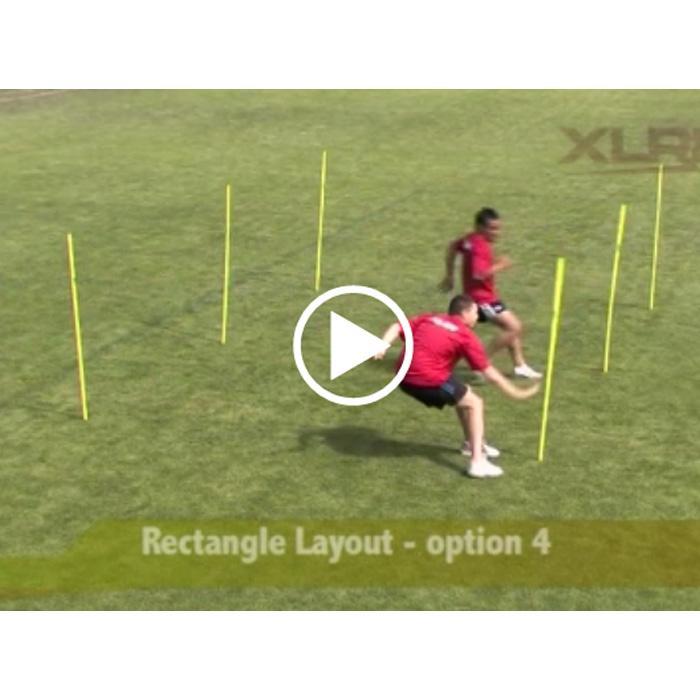 Agility Pole Drills Online Video__XLR8 Fitness