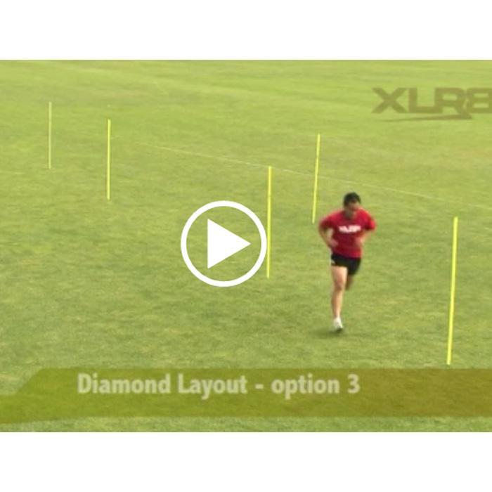 Agility Pole Drills Online Video__XLR8 Fitness