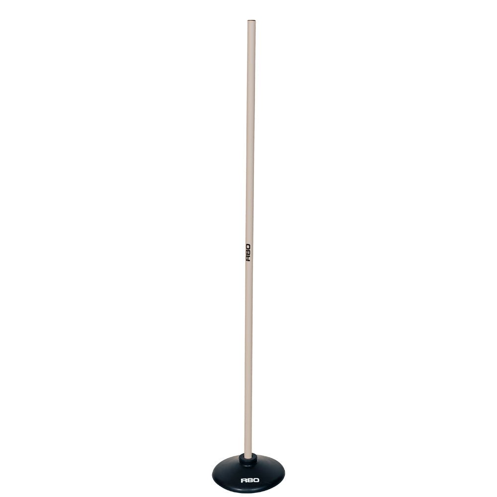 Black Rubber 25mm Pole Base__XLR8 Fitness