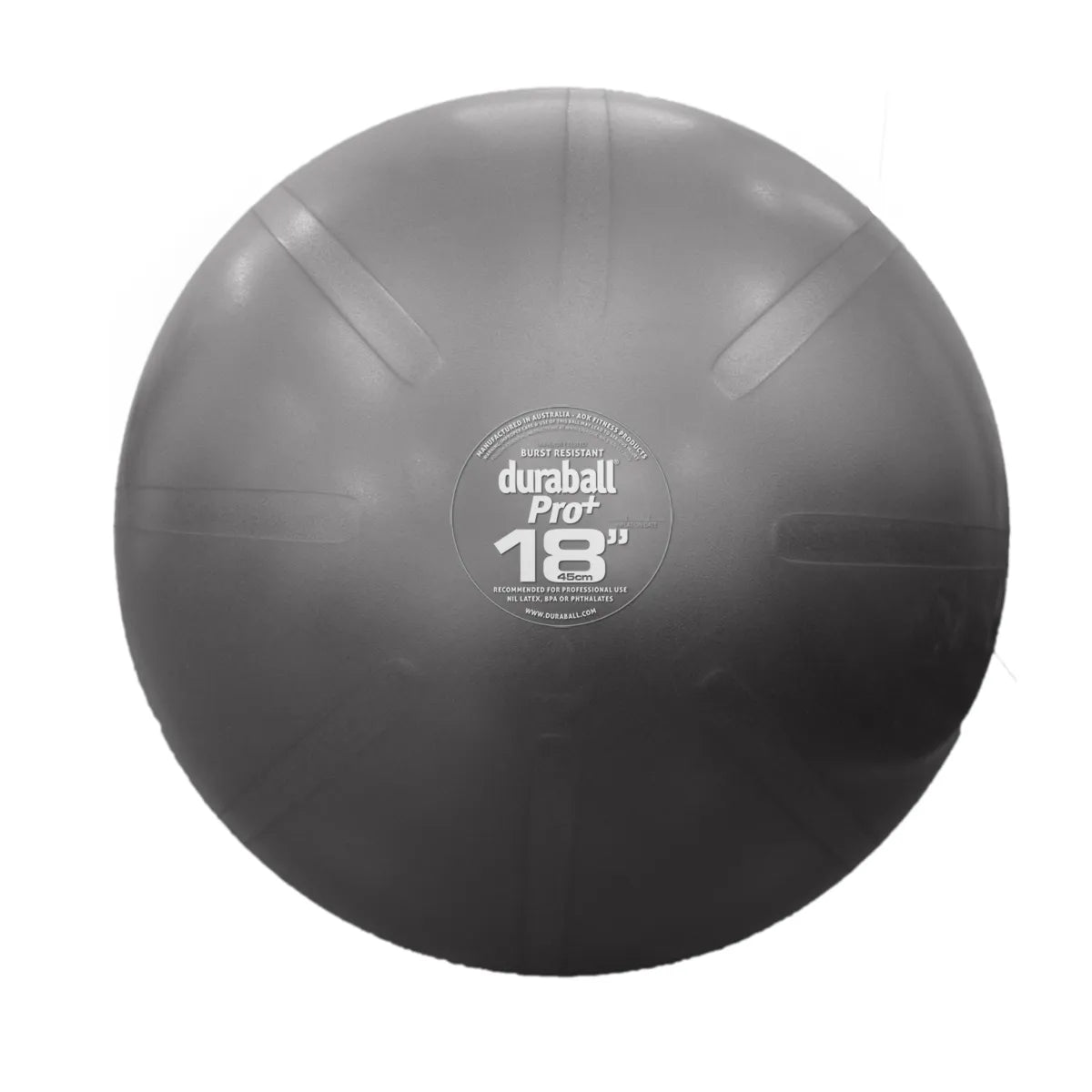 Duraball Pro Swiss Balls_45cm Silver XLR8 Fitness