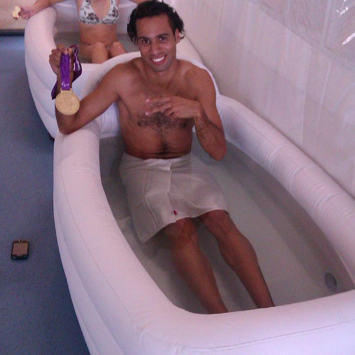 Inflatable Ice Bath Solo__XLR8 Fitness