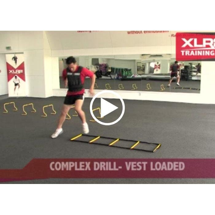 Mini Hurdle Drills Online Video__XLR8 Fitness