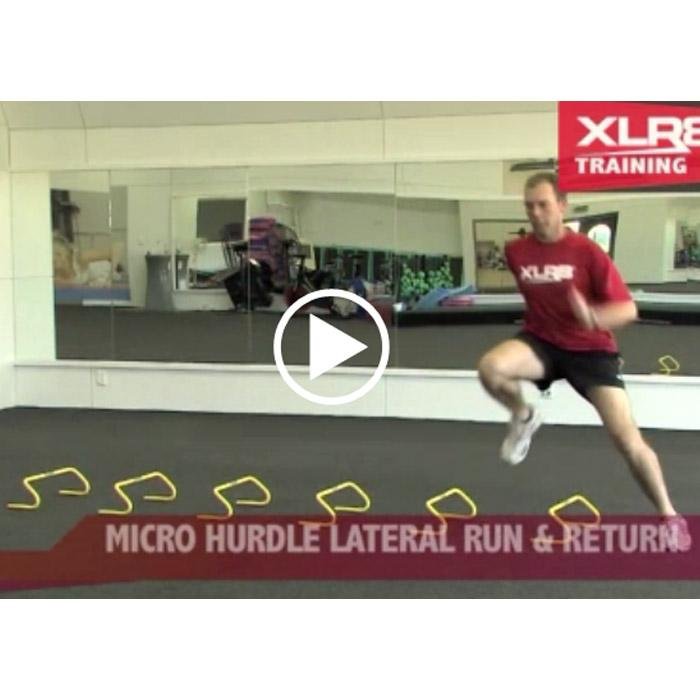 Mini Hurdle Drills Online Video__XLR8 Fitness