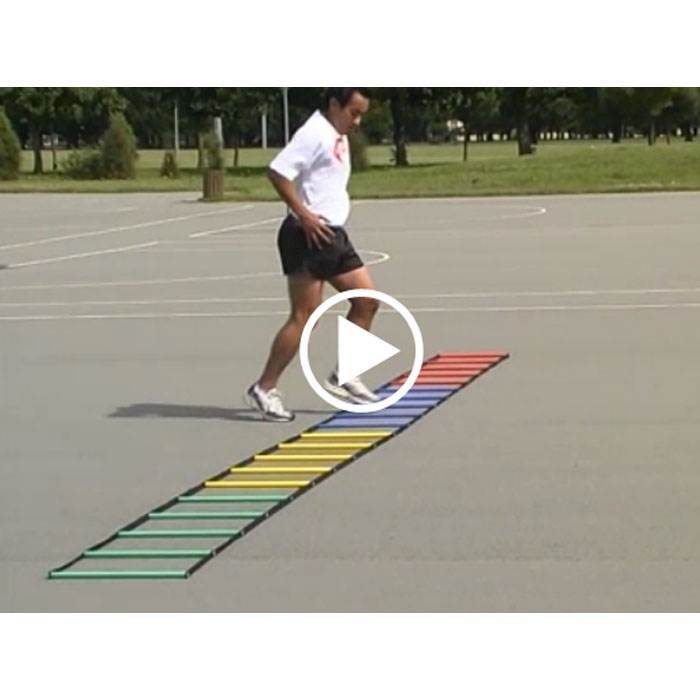 Multi - Coloured Ladder Online Video__XLR8 Fitness