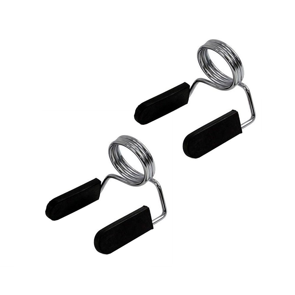 Olympic Bar Spring Collars - Pair_ XLR8 Fitness