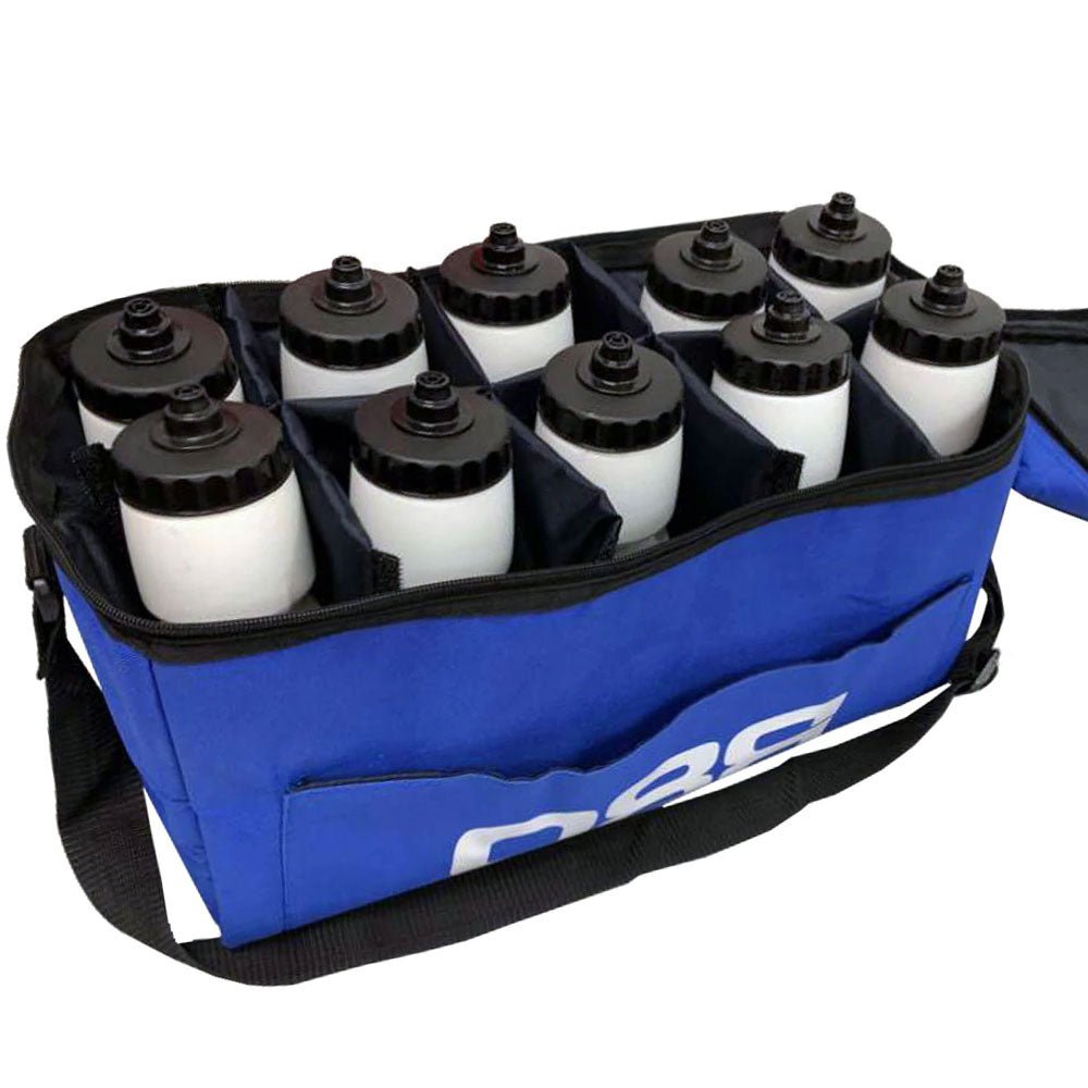 R80 Flexible Cooler Bag with 10 White/Black Bottles__XLR8 Fitness