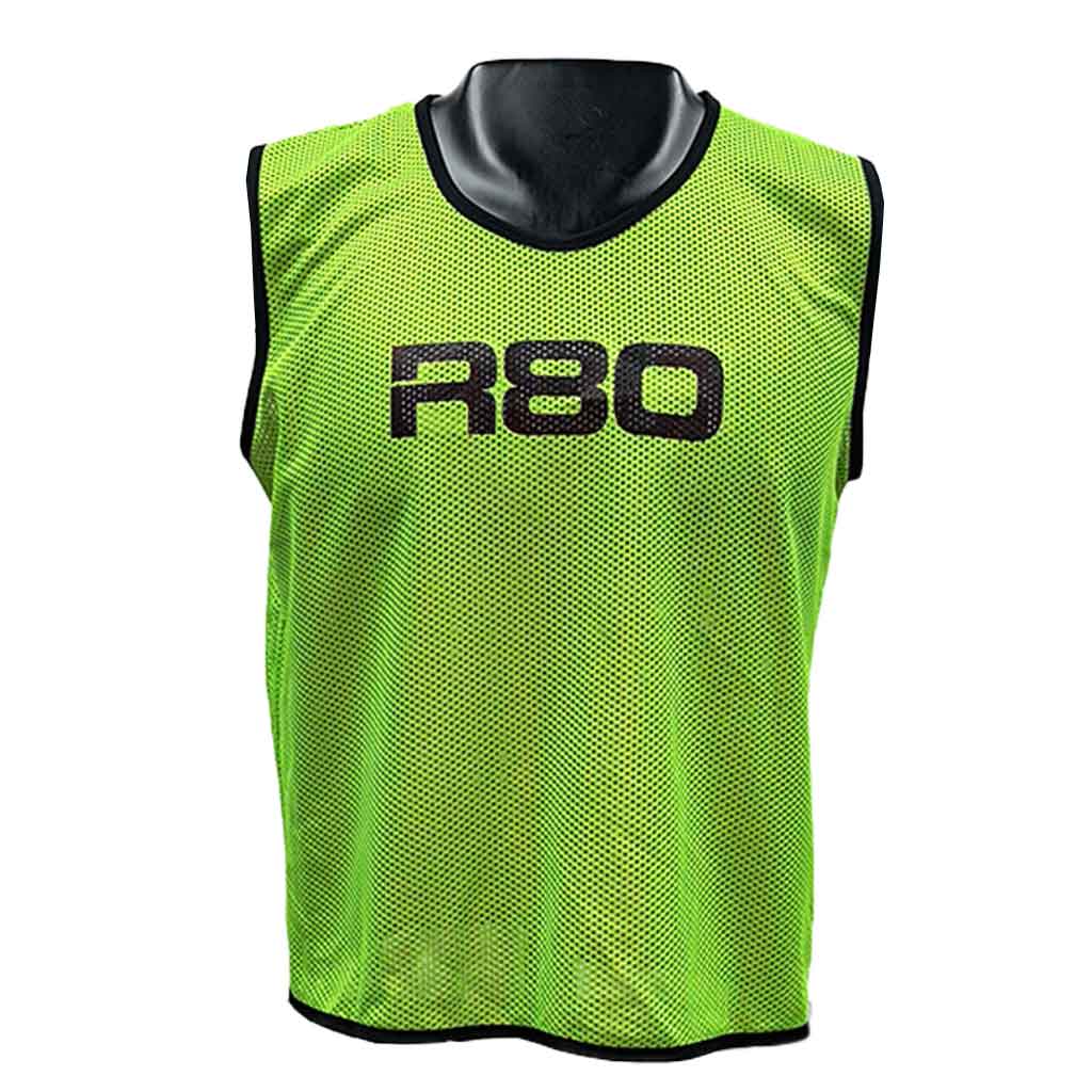 R80 Mesh Training Bibs_JuniorGreen_XLR8 Fitness