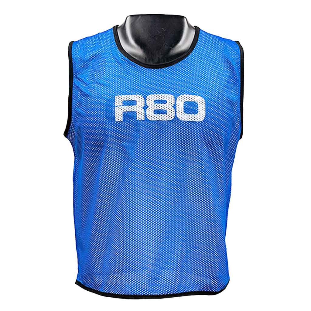R80 Mesh Training Bibs_JuniorBlue_XLR8 Fitness