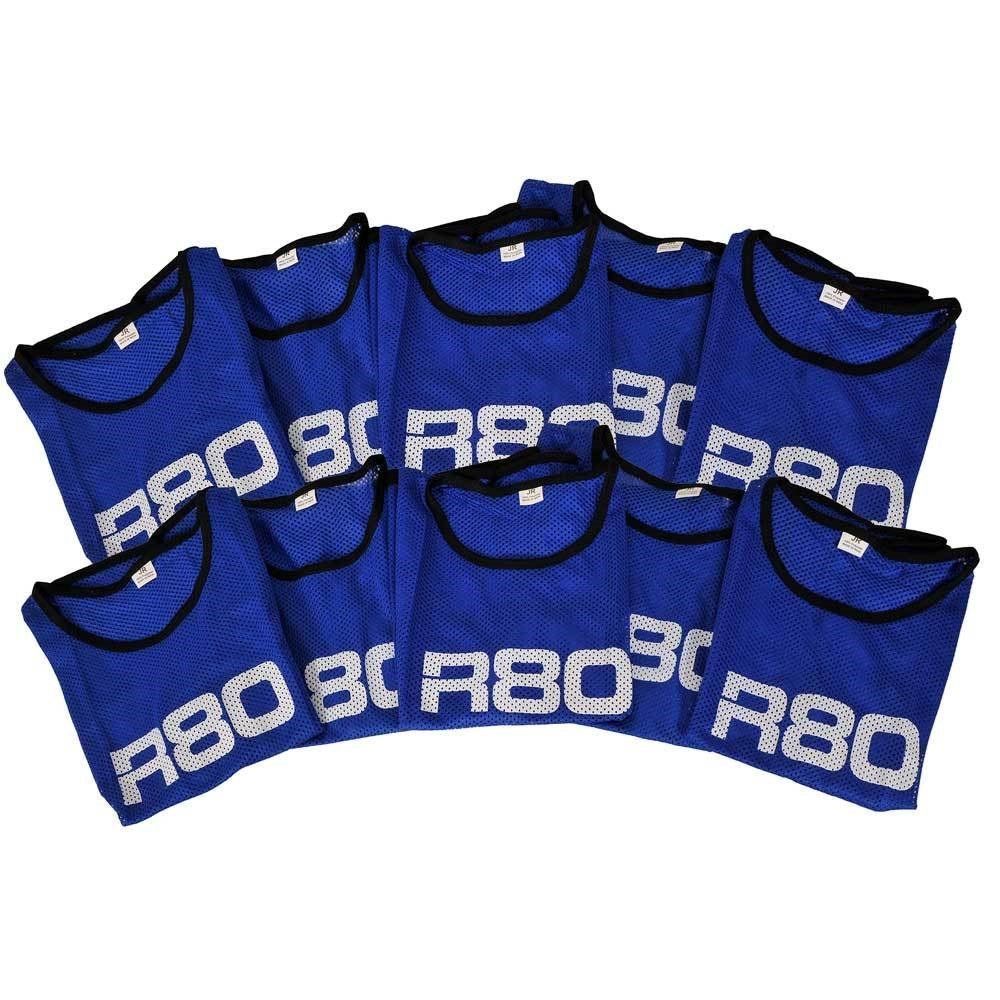 R80 Mesh Training Bibs Set of 10_SmallBlue_XLR8 Fitness