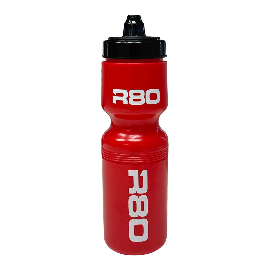 R80 Stock Water Bottles_Red Black XLR8 Fitness