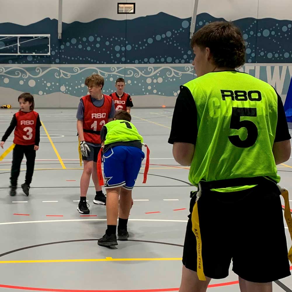 Red and Yellow Training Bibs Set for Squad Numbering and Warm - Ups_Small_XLR8 Fitness