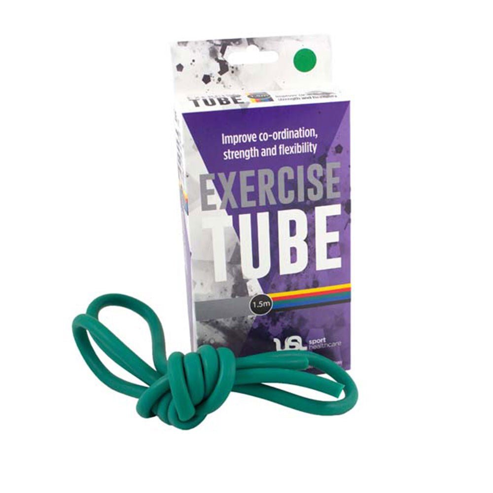 Resistance Exercise Tubing 1.5m_Green_XLR8 Fitness