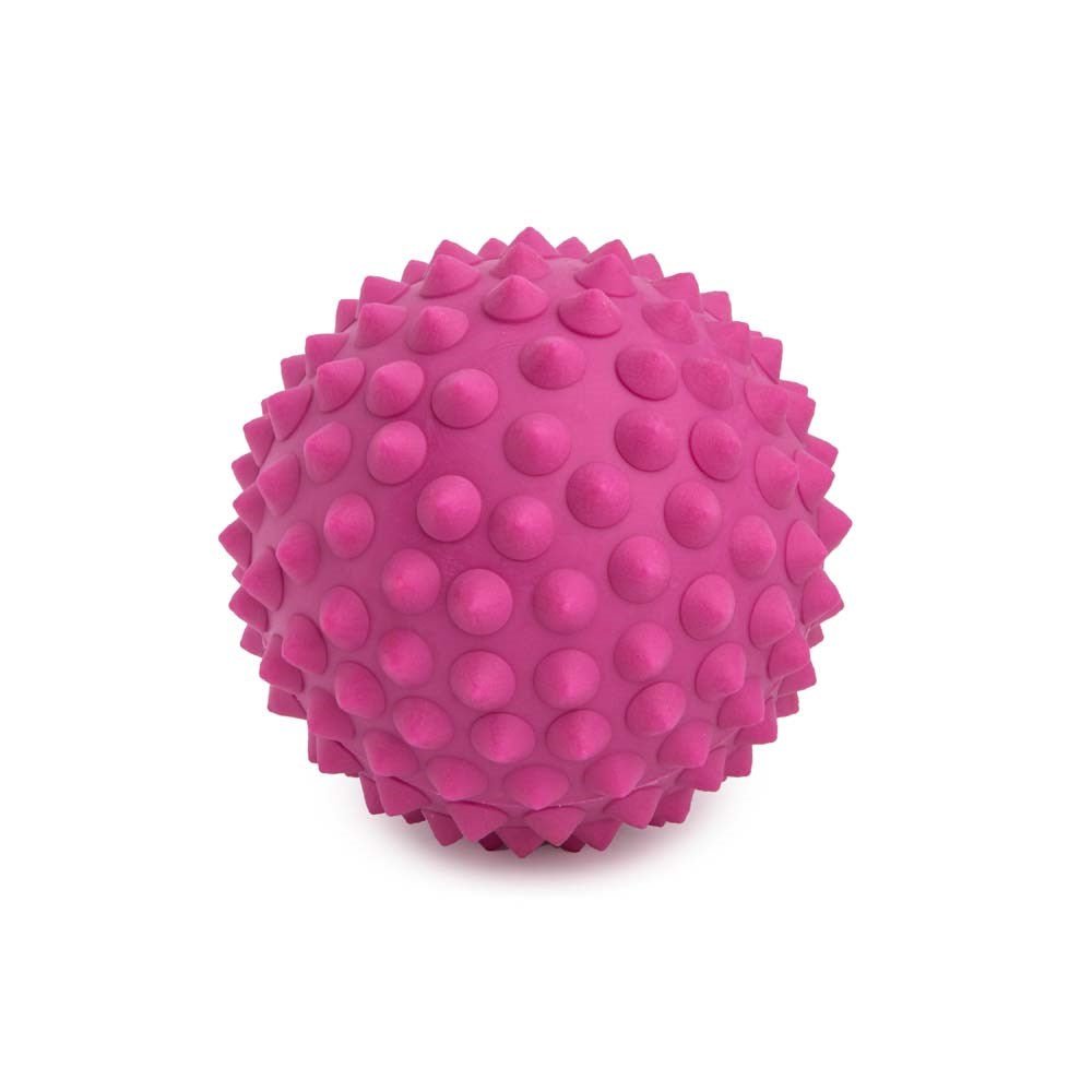 Spikey Massage Ball Firm 10cm_Pink_XLR8 Fitness