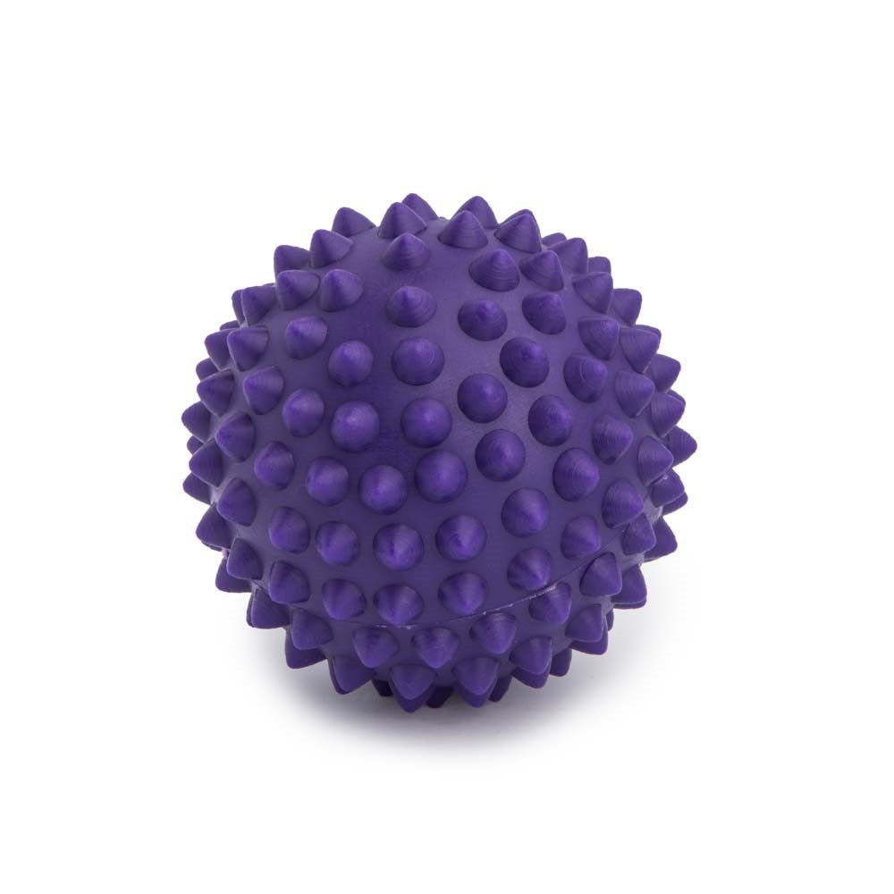 Spikey Massage Ball Firm 10cm_Red_XLR8 Fitness