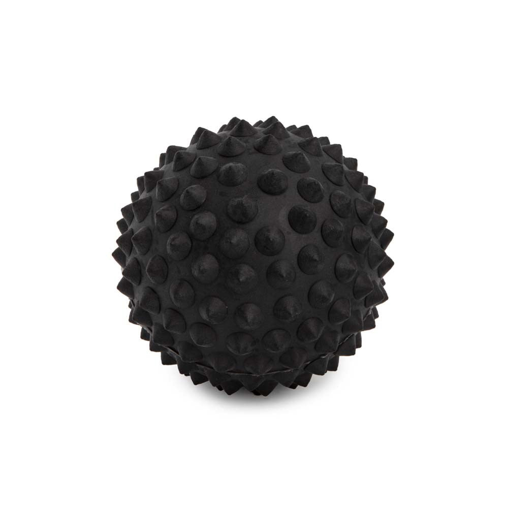 Spikey Massage Ball Firm 10cm_Black_XLR8 Fitness