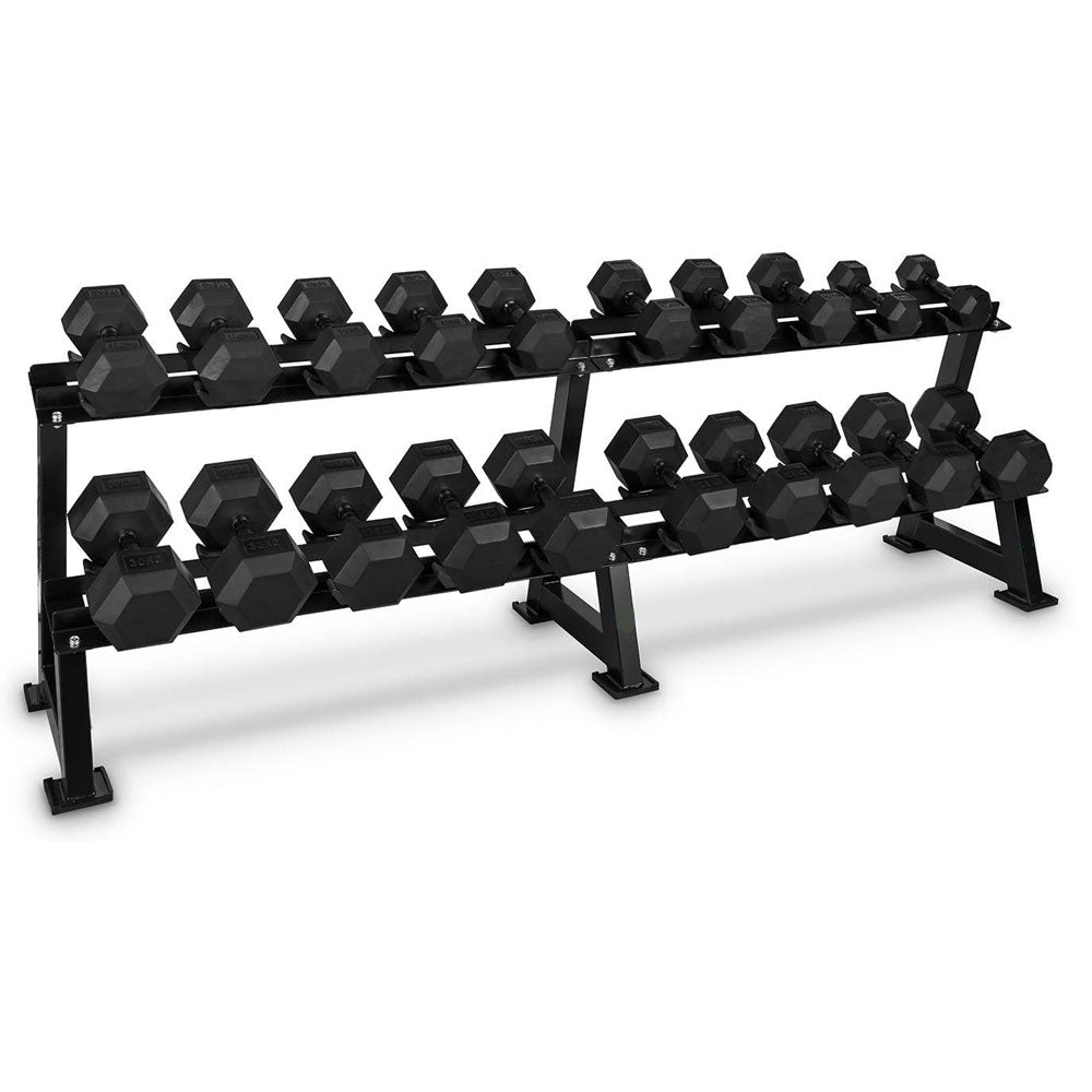 Two Layer Dumbell Rack__XLR8 Fitness