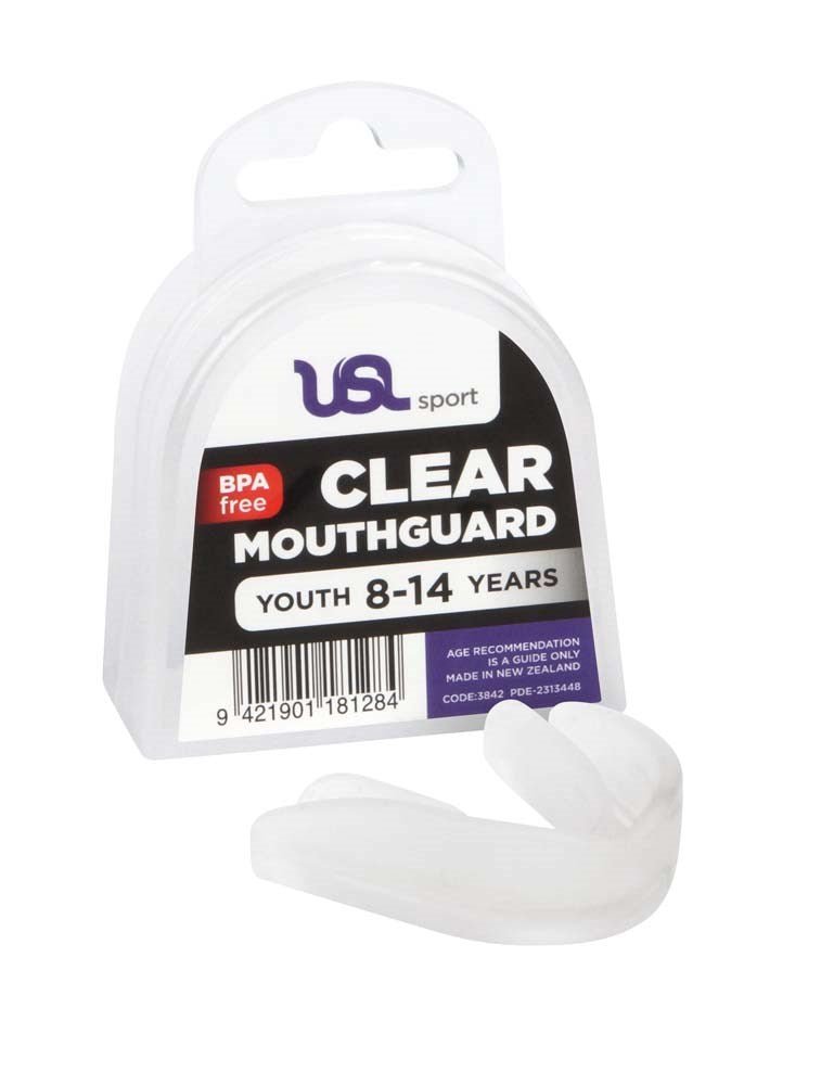 USL Sport Mouthguards_8 - 14 YearsClear_XLR8 Fitness