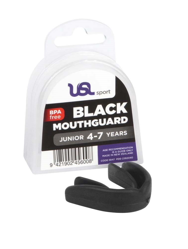 USL Sport Mouthguards_4 - 7 YearsBlack_XLR8 Fitness