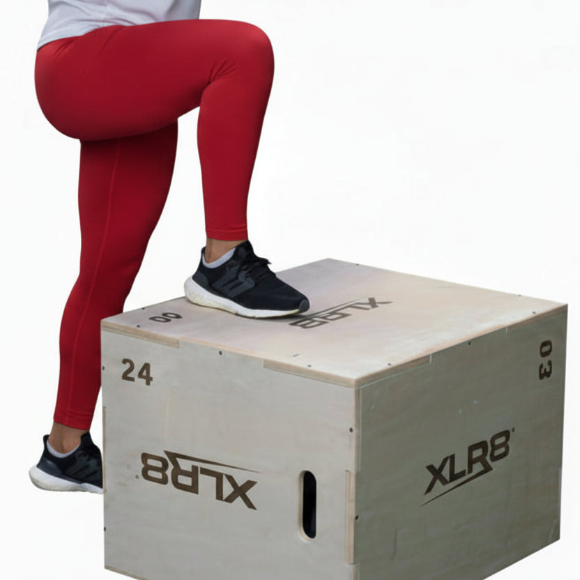 XLR8 3 in 1 Wooden Plyo Box_ XLR8 Fitness