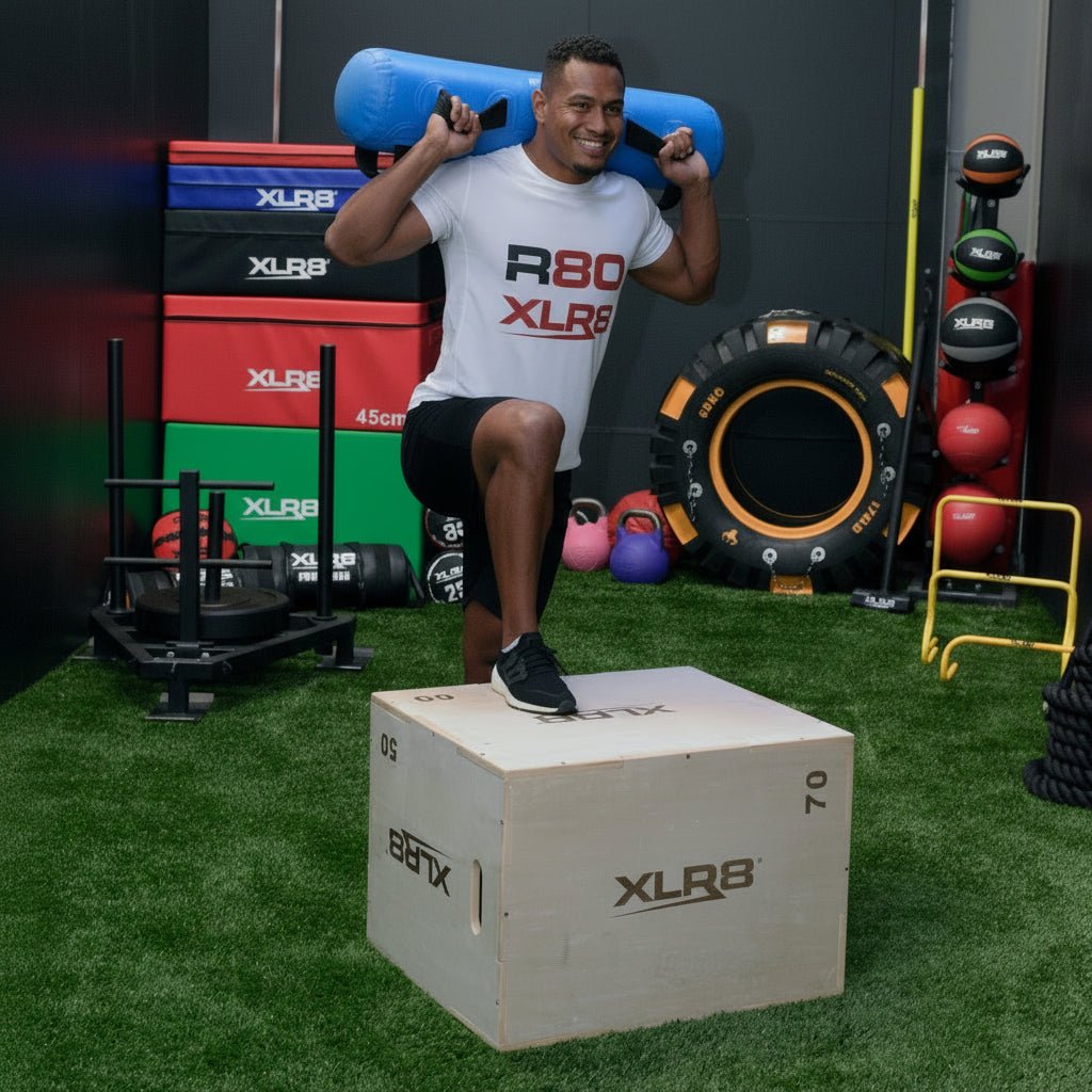 XLR8 3 in 1 Wooden Plyo Box_ XLR8 Fitness