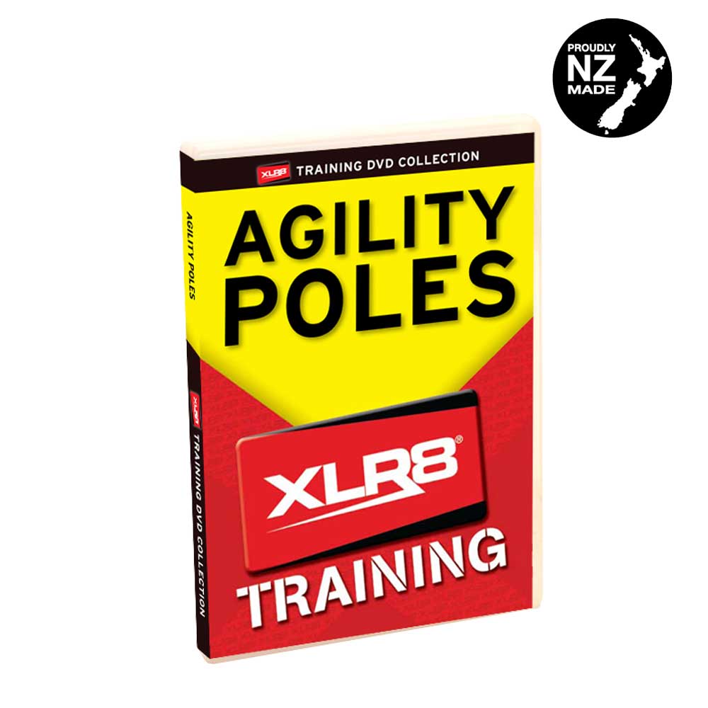 XLR8 Agility Pole Set - 1.7m Yellow Set__XLR8 Fitness