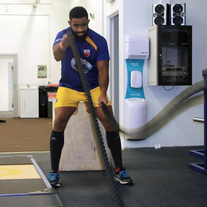 XLR8 Battle Ropes_10m long 14kg 2inch diam XLR8 Fitness