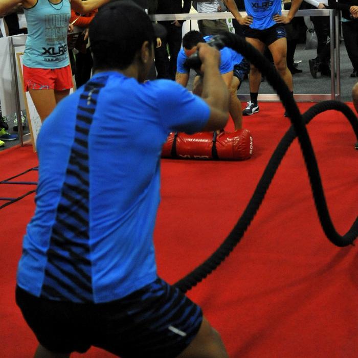 XLR8 Battle Ropes_10m long 14kg 2inch diam XLR8 Fitness