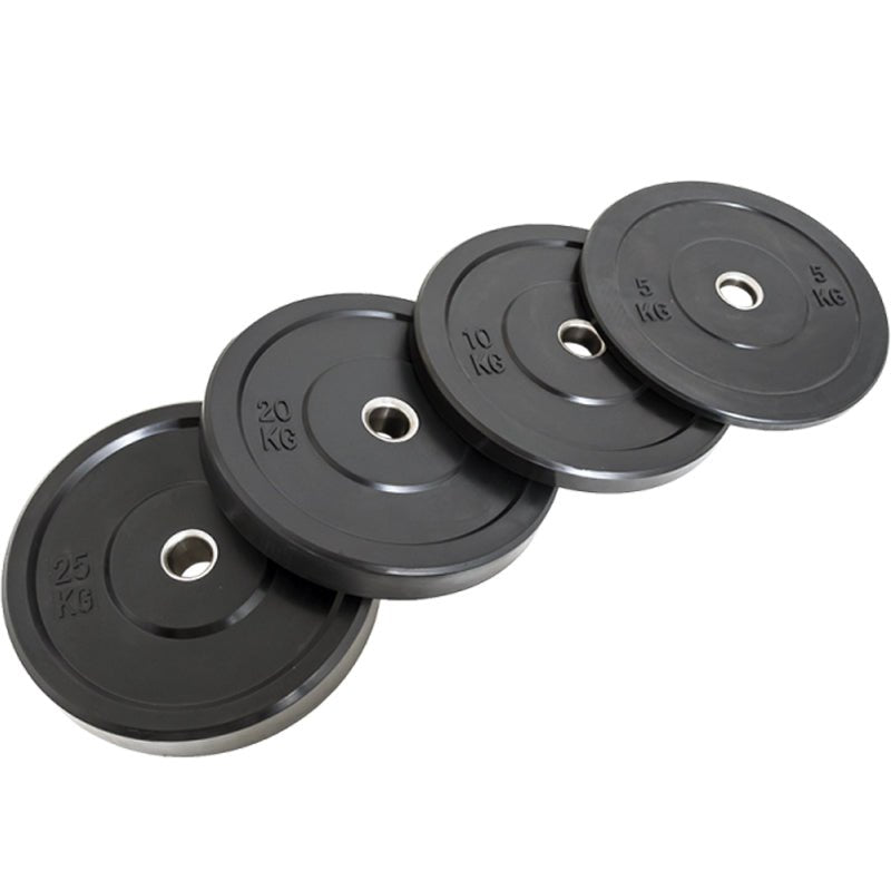 XLR8 Black Bumper Plates_5KG_XLR8 Fitness