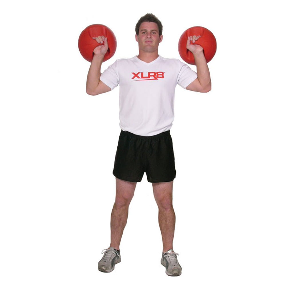 XLR8 Double Grip Medicine Ball_8kg_XLR8 Fitness