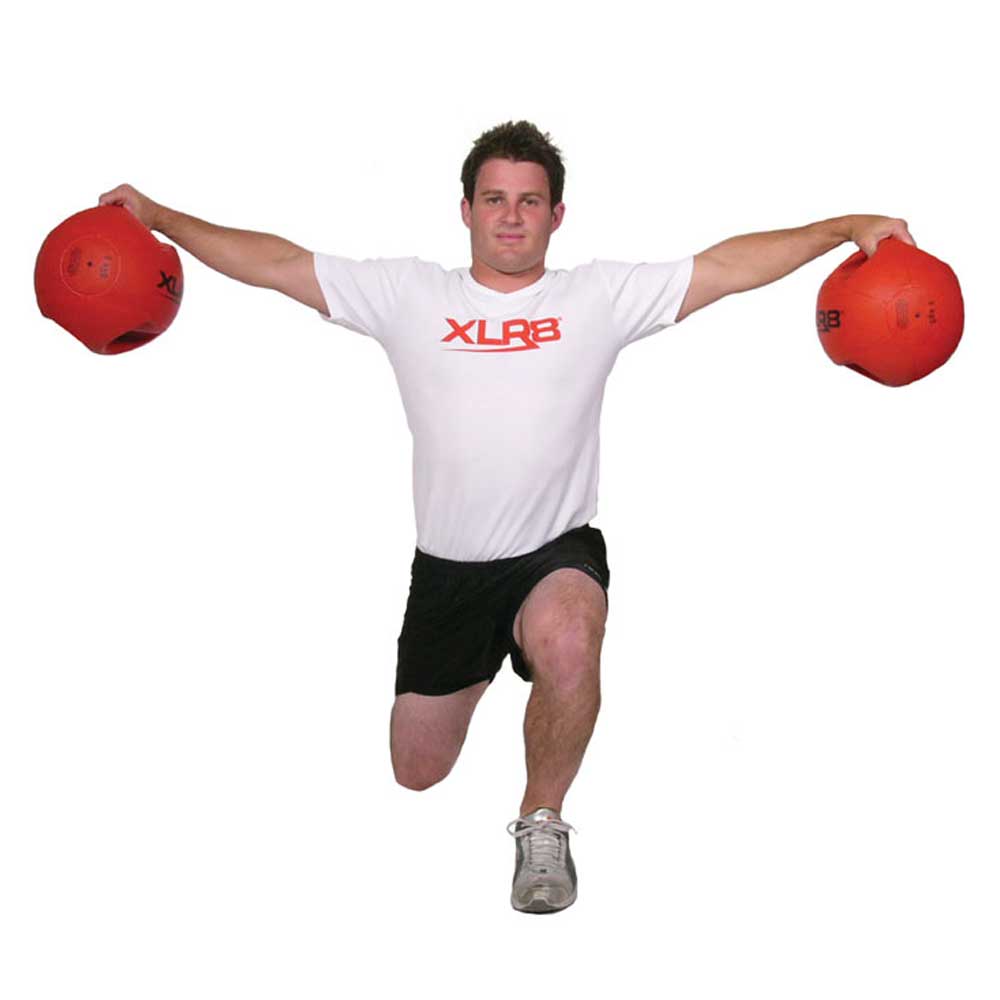 XLR8 Double Grip Medicine Ball_8kg_XLR8 Fitness