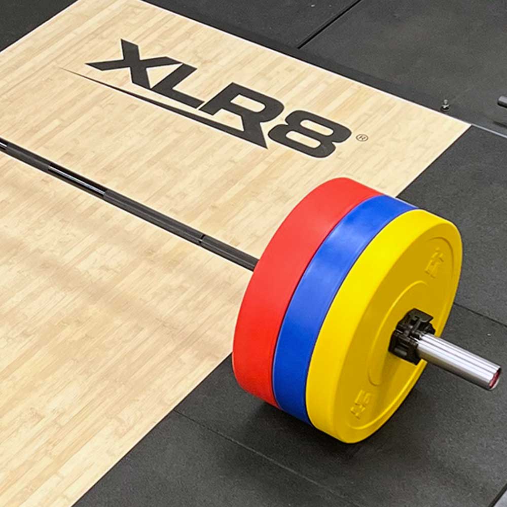 XLR8 Elite Black Olympic Barbell__XLR8 Fitness