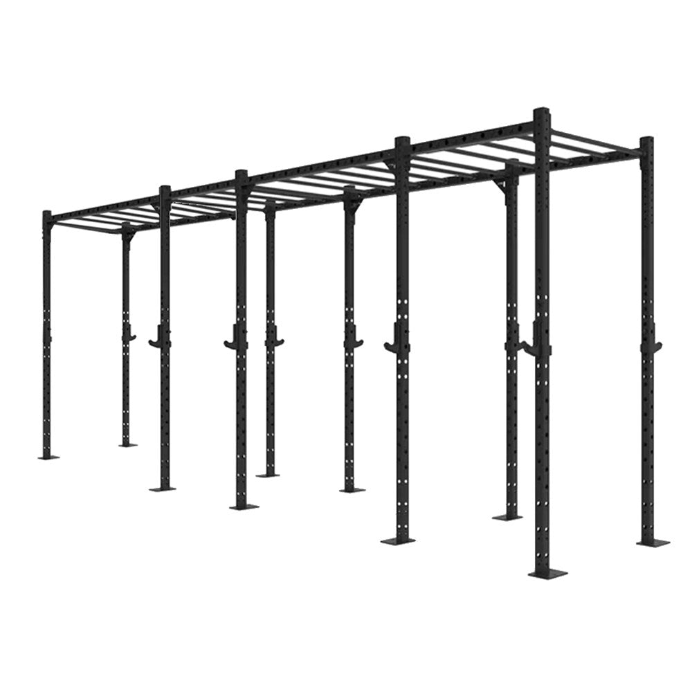 XLR8 Freestanding 4 Bay Rig with Monkey Bars__XLR8 Fitness