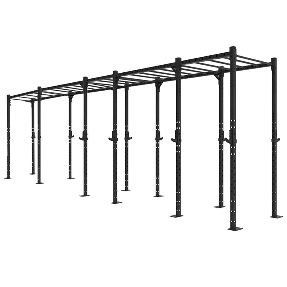 XLR8 Freestanding 5 Bay Rig with Monkey Bars__XLR8 Fitness