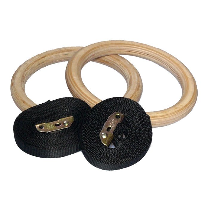 XLR8 Gym Rings - Wooden__XLR8 Fitness