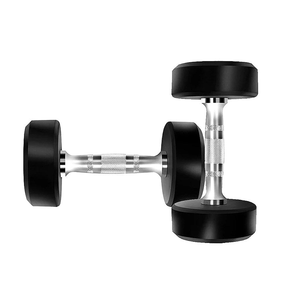 XLR8 Round Rubber Dumbbell_10kg XLR8 Fitness